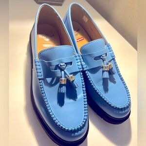 Supreme x Dr Martens Penton Smooth Leather Loafers Blue (Limited Edition)